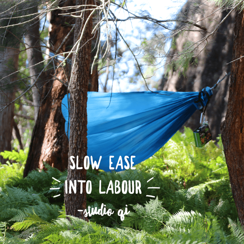 A slow ease into labour A slow ease into labour